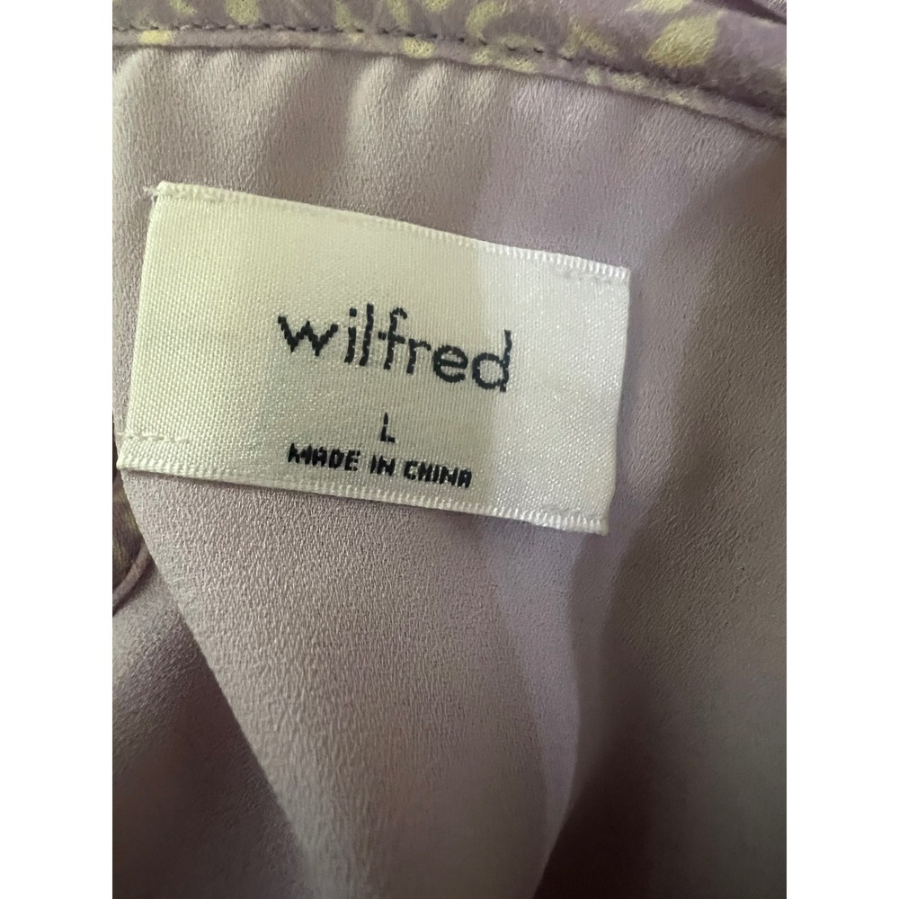 Aritzia Wilfred daydreamer mini dress blush pink pleated large party feminine - Picture 4 of 9
